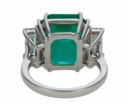 EMERALD AND DIAMOND RING