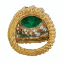 EMERALD AND DIAMOND RING