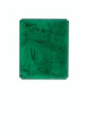 TWO UNMOUNTED EMERALDS