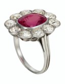 RUBY AND DIAMOND RING