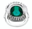 EMERALD AND DIAMOND RING