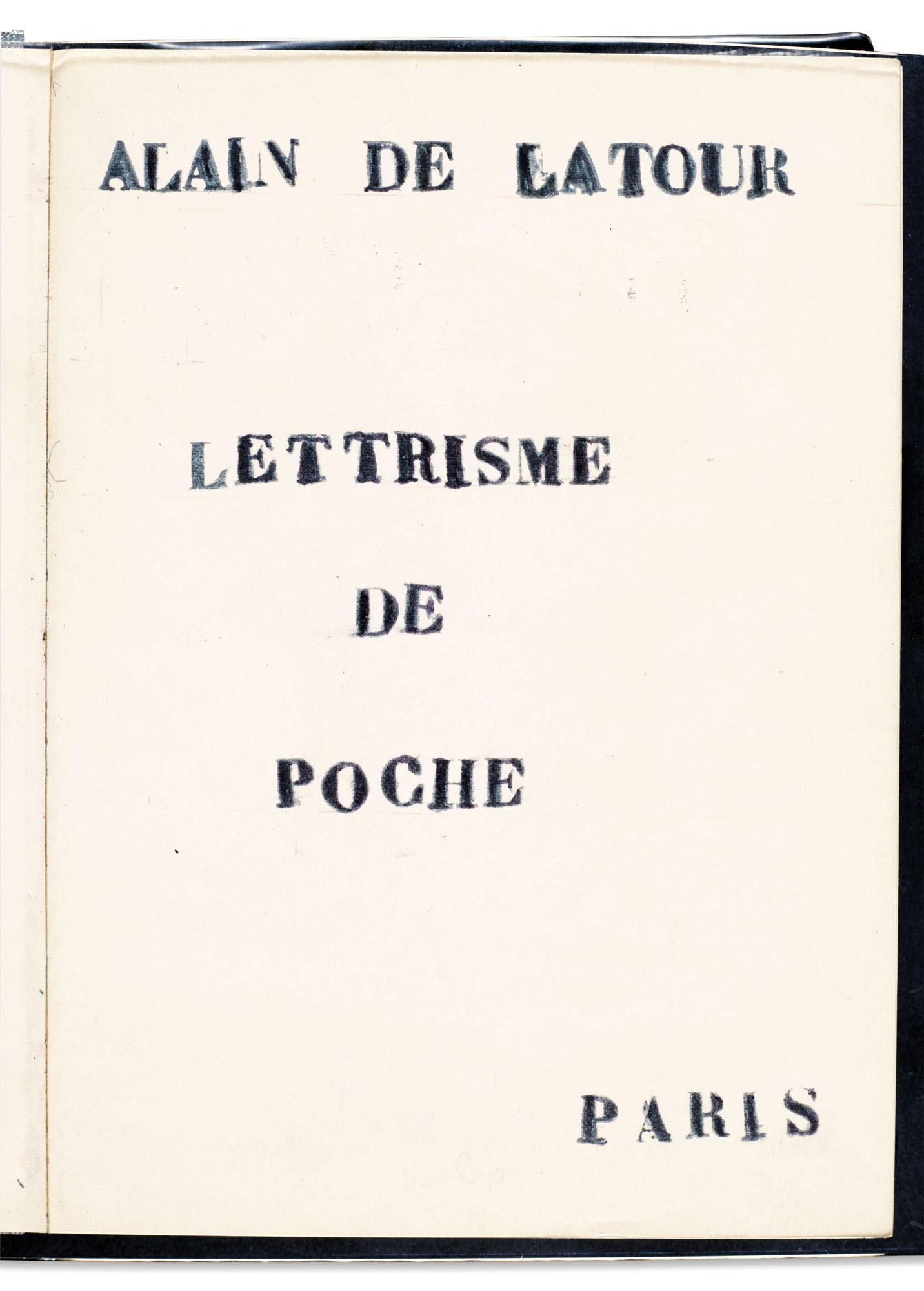 LATOUR, Alain de