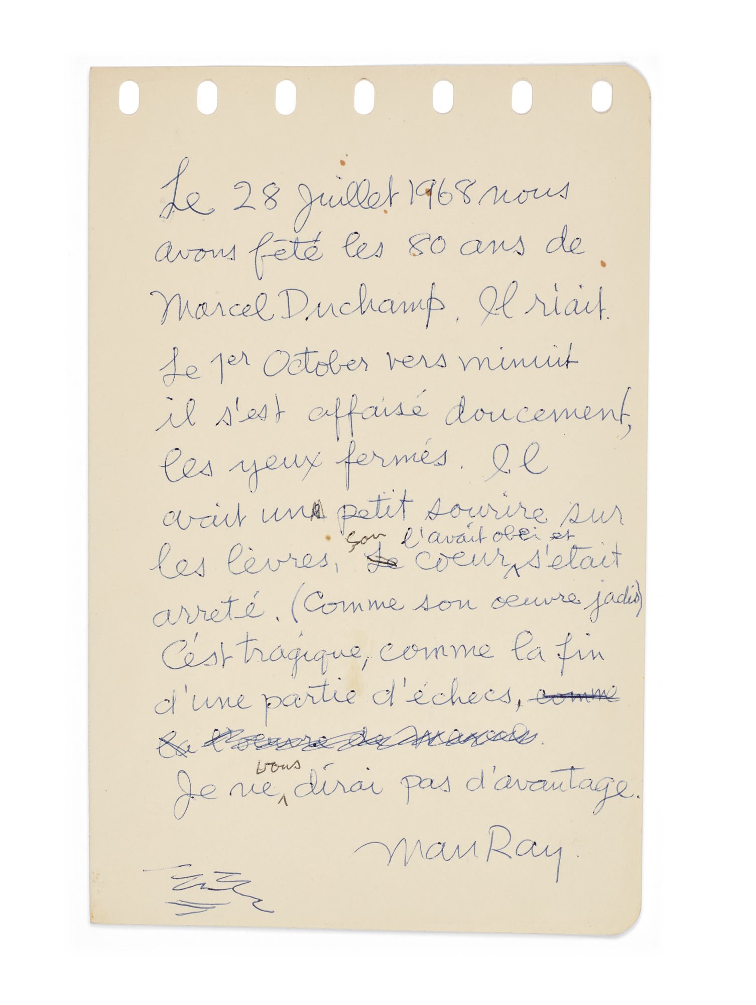 MAN RAY (1890-1976)