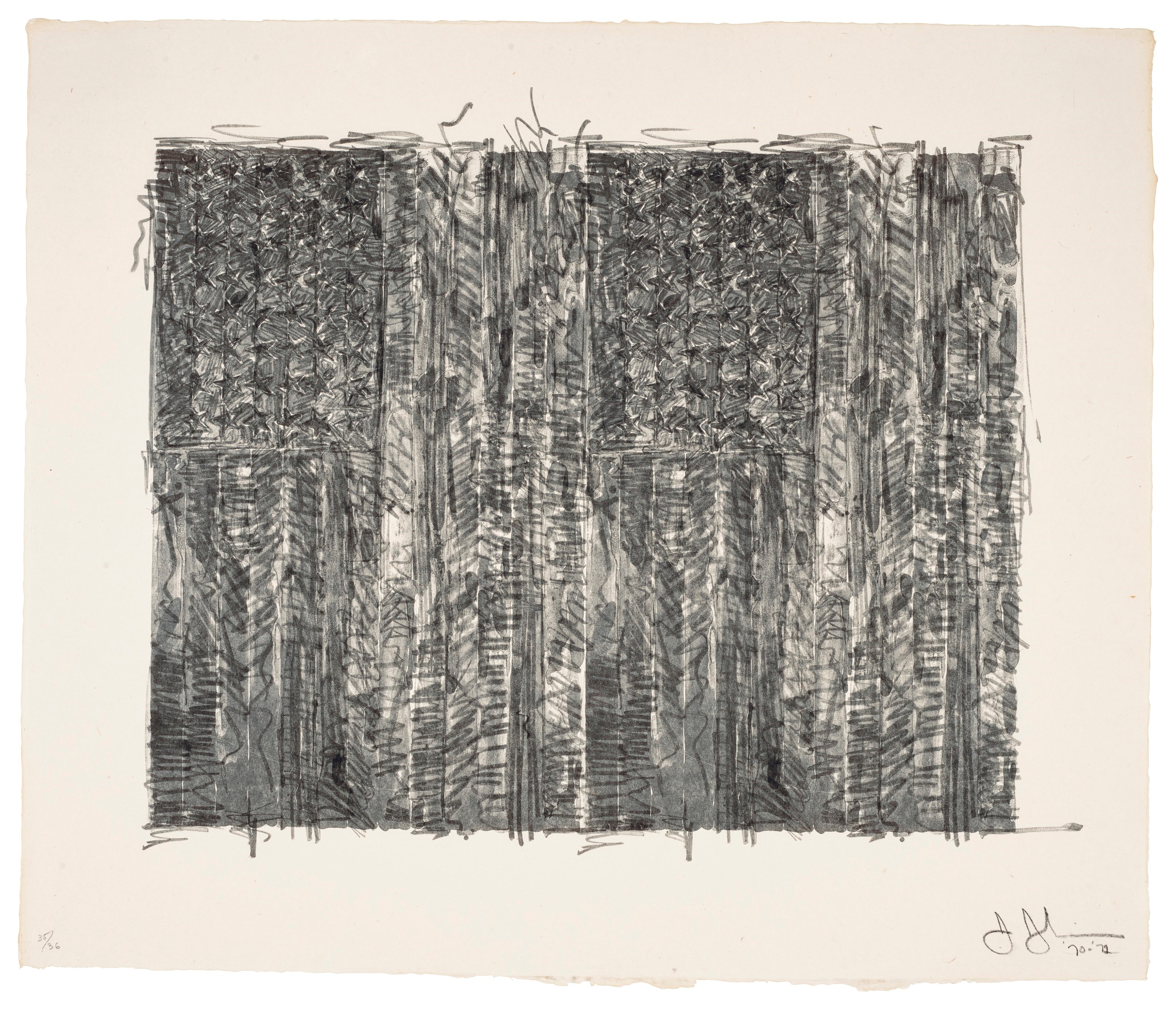 JASPER JOHNS (B. 1930)
