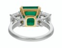 EMERALD AND DIAMOND RING
