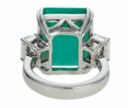 EMERALD AND DIAMOND RING