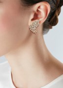 DAVID WEBB DIAMOND EARRINGS