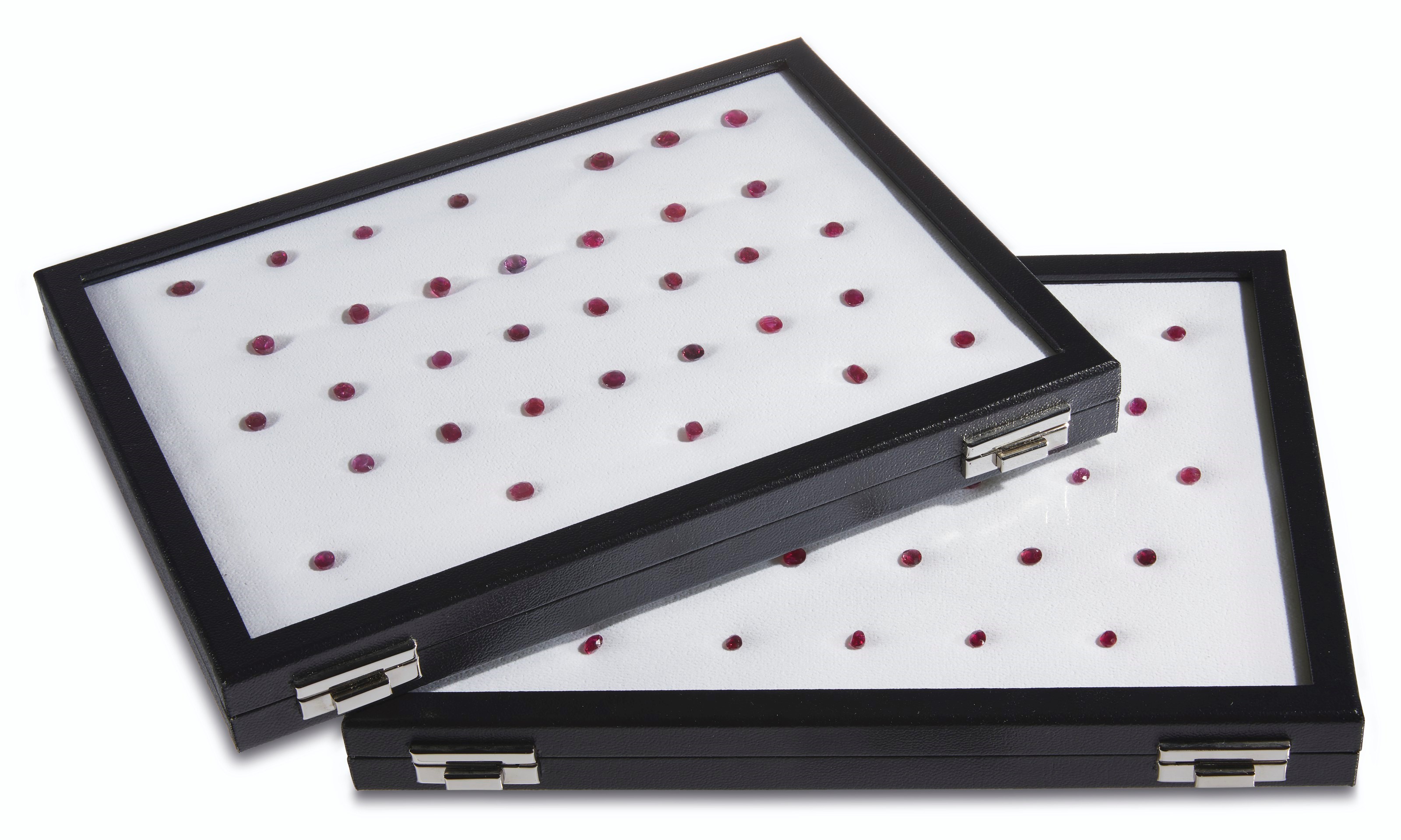 GROUP OF UNMOUNTED RUBIES