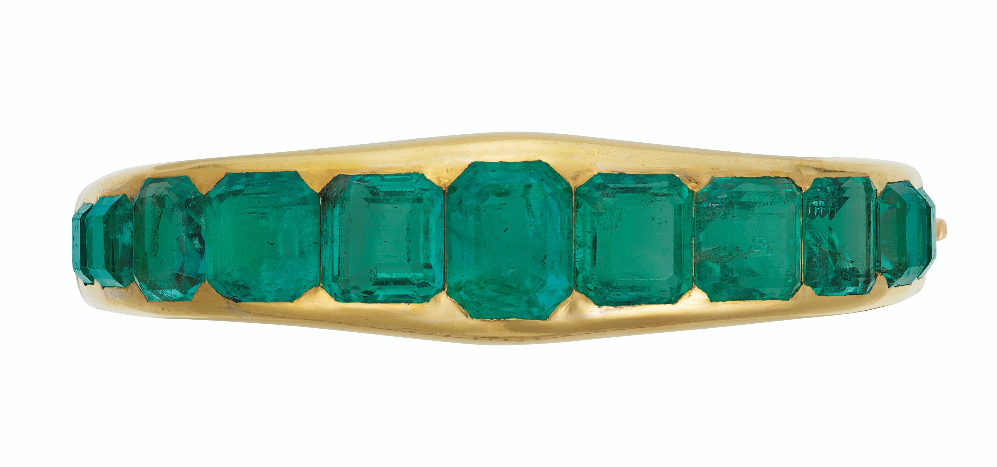 EMERALD BANGLE-BRACELET