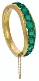 EMERALD BANGLE-BRACELET