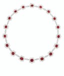 RUBY AND DIAMOND NECKLACE