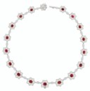 RUBY AND DIAMOND NECKLACE