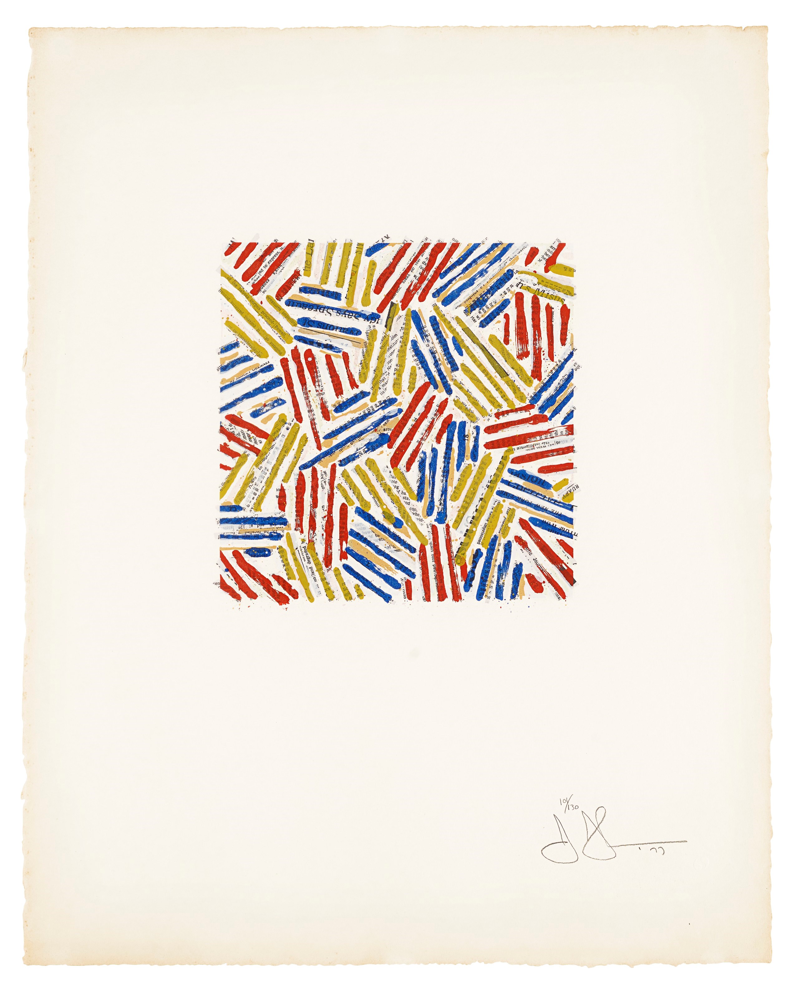 JASPER JOHNS (B. 1930)