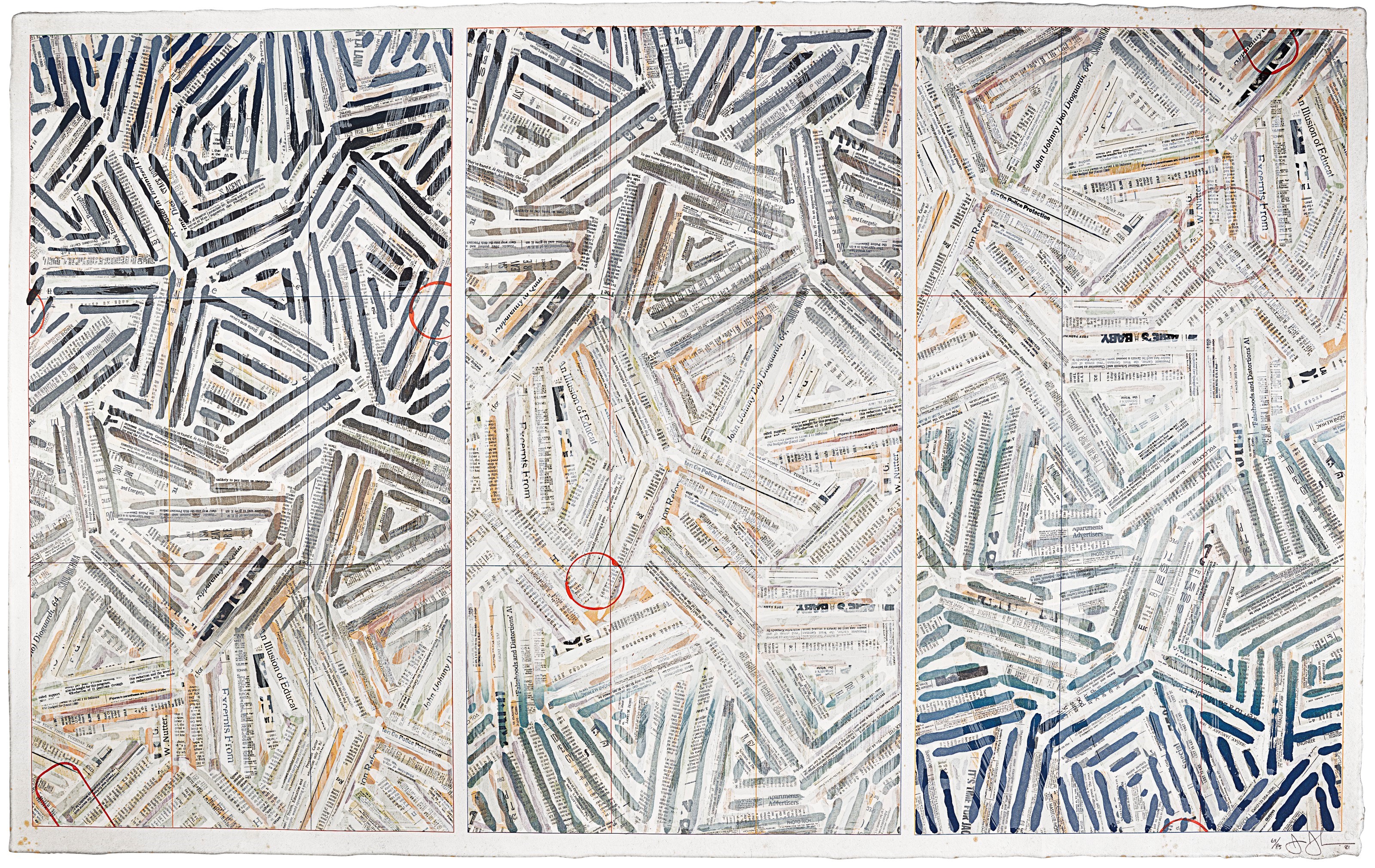 JASPER JOHNS (B. 1930)
