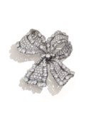 ATTRACTIVE DIAMOND BROOCH, BULGARI
