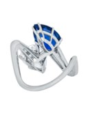 SAPPHIRE AND DIAMOND RING
