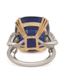 SAPPHIRE AND DIAMOND RING