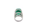 EMERALD AND DIAMOND RING