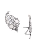 DIAMOND 'PAISLEY' EARRINGS, BHAGAT