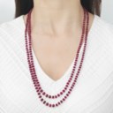 RUBY AND DIAMOND NECKLACE