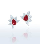 RUBY AND DIAMOND EARRINGS