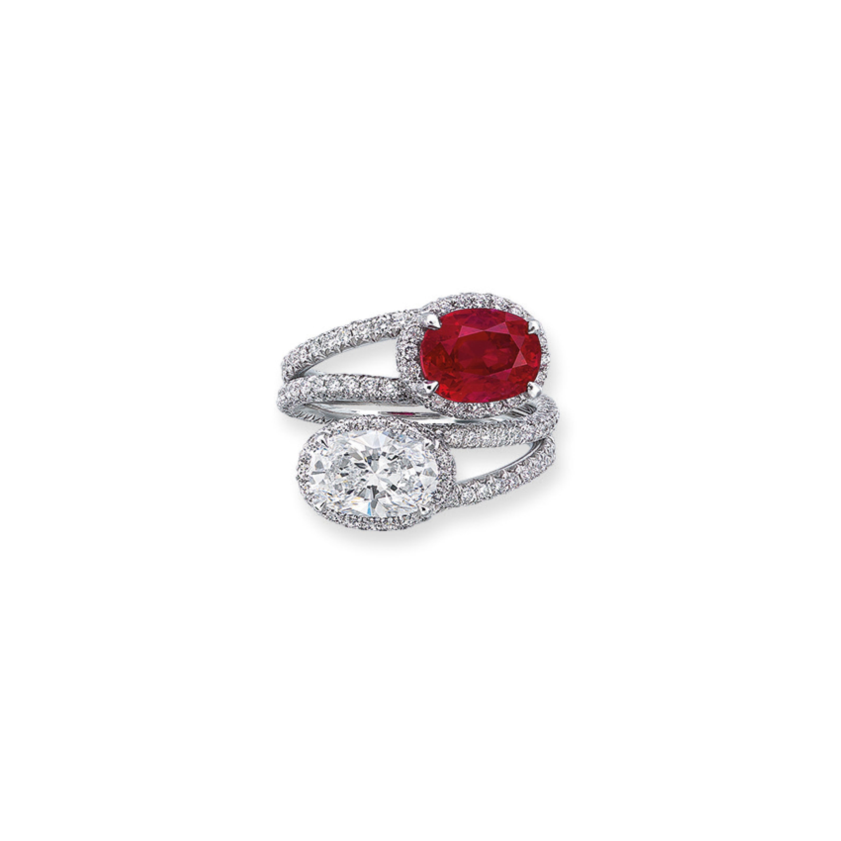 RUBY AND DIAMOND RING