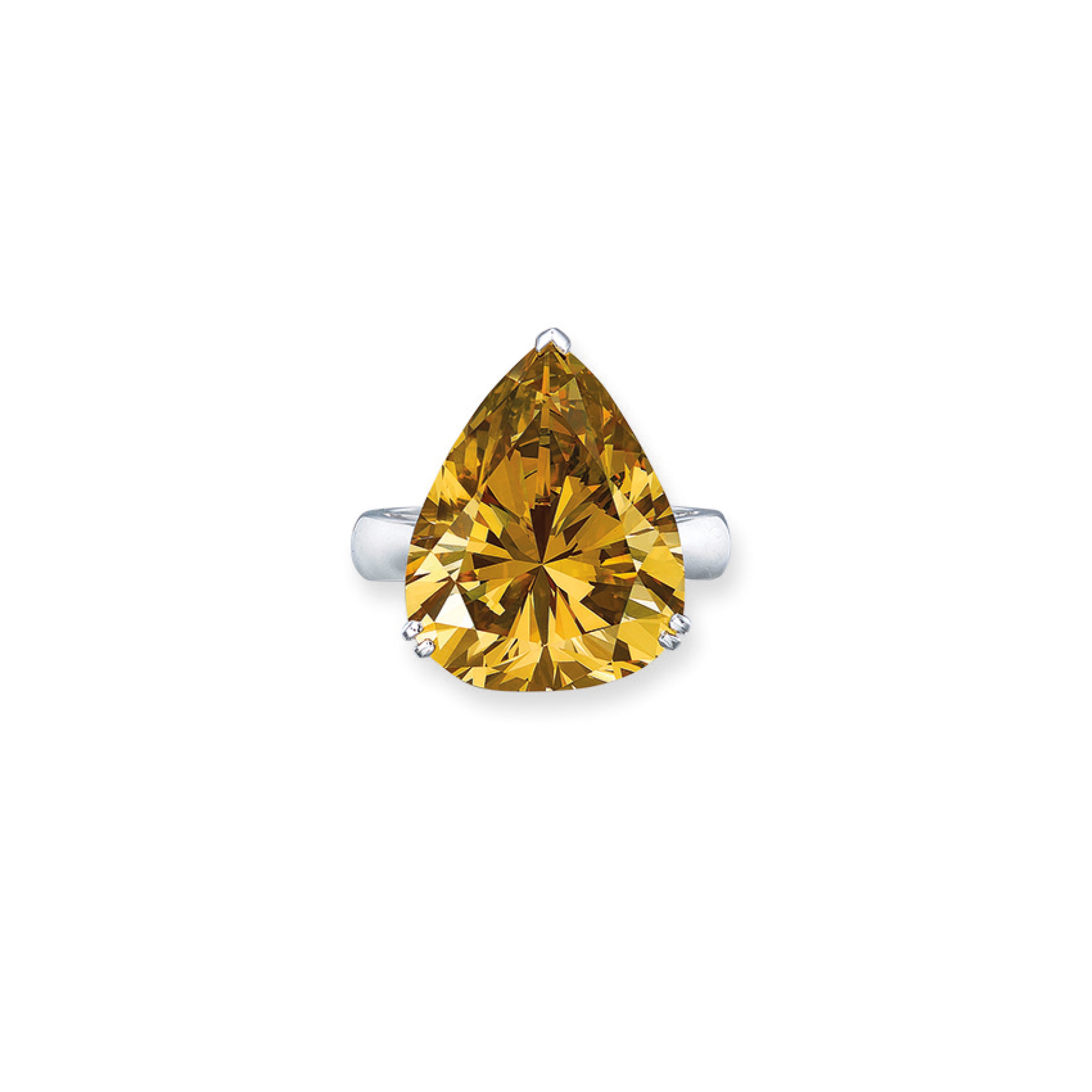 COLOURED DIAMOND RING