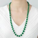 JADEITE AND MULTI-GEM NECKLACE