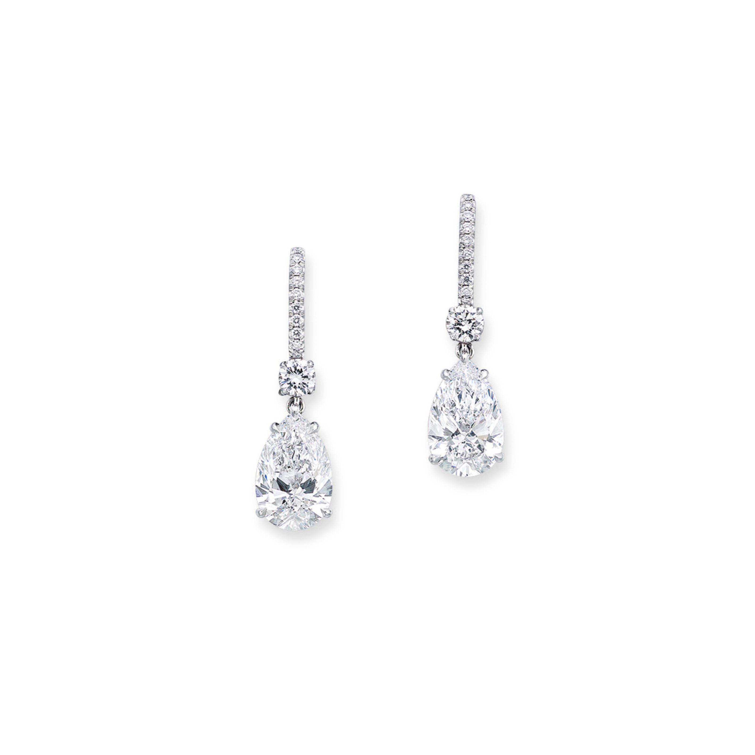 NO RESERVE - DIAMOND EARRINGS