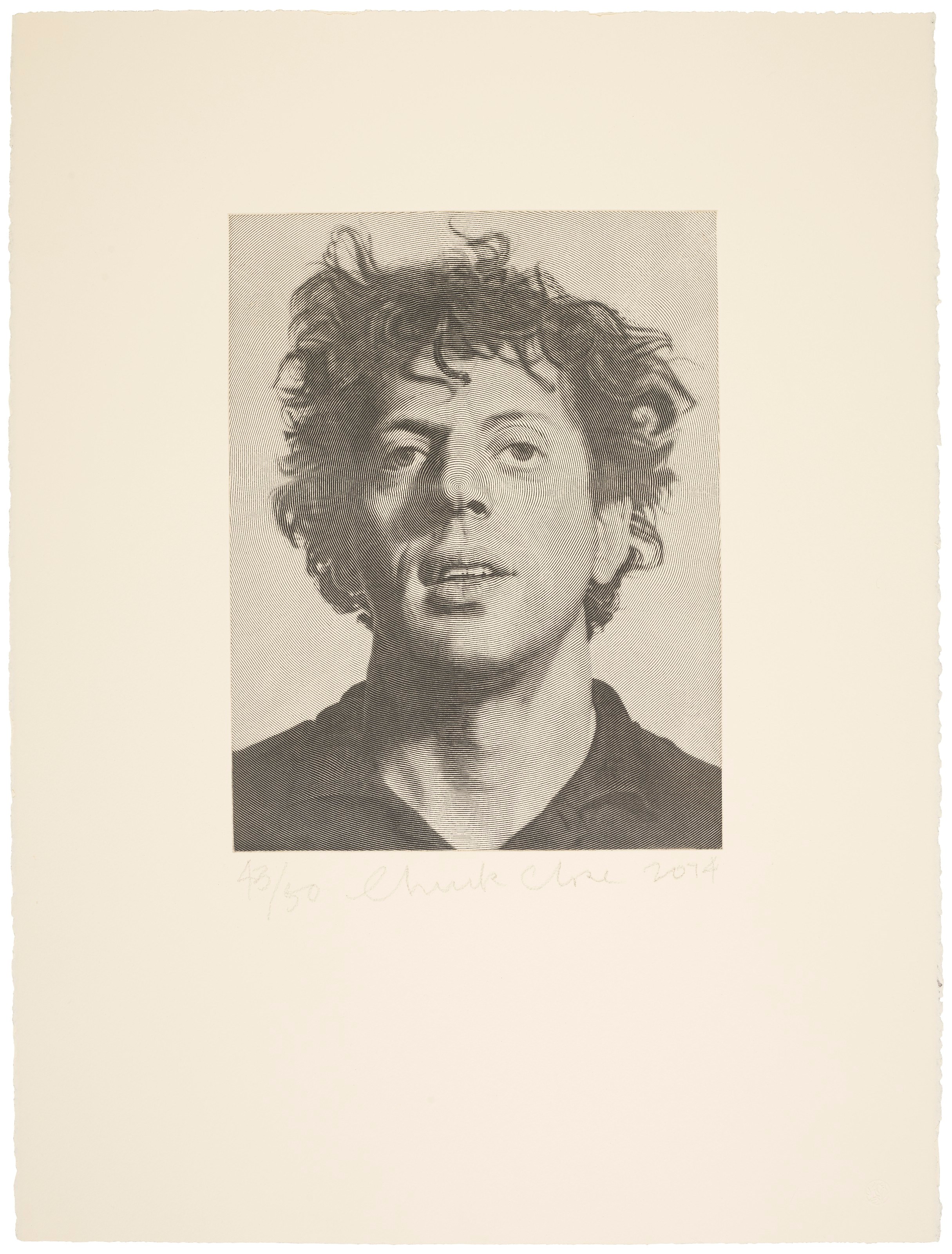 CHUCK CLOSE (B. 1940)