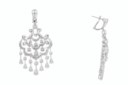 GRAFF DIAMOND CHANDELIER EARRINGS