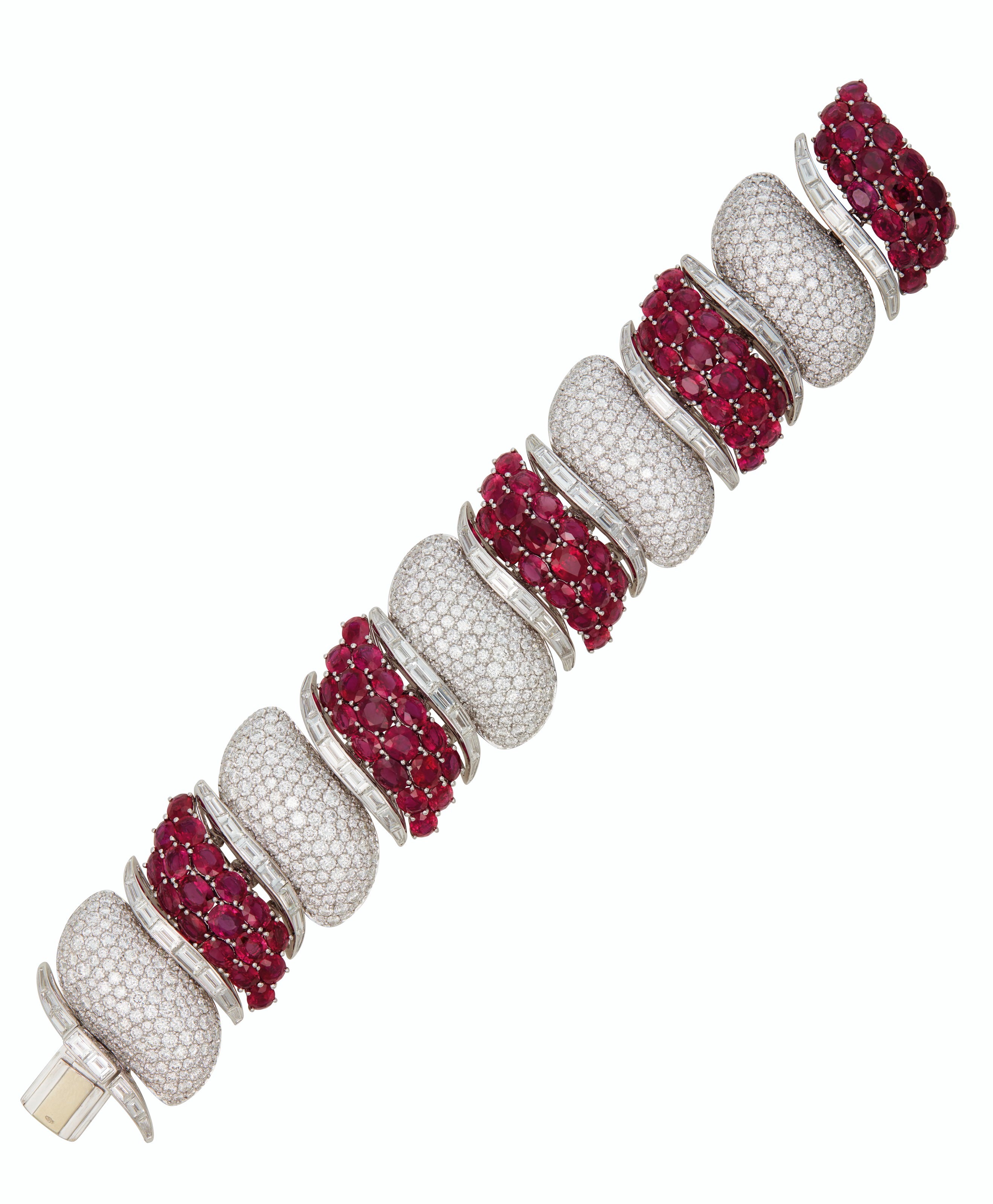 RUBY AND DIAMOND BRACELET