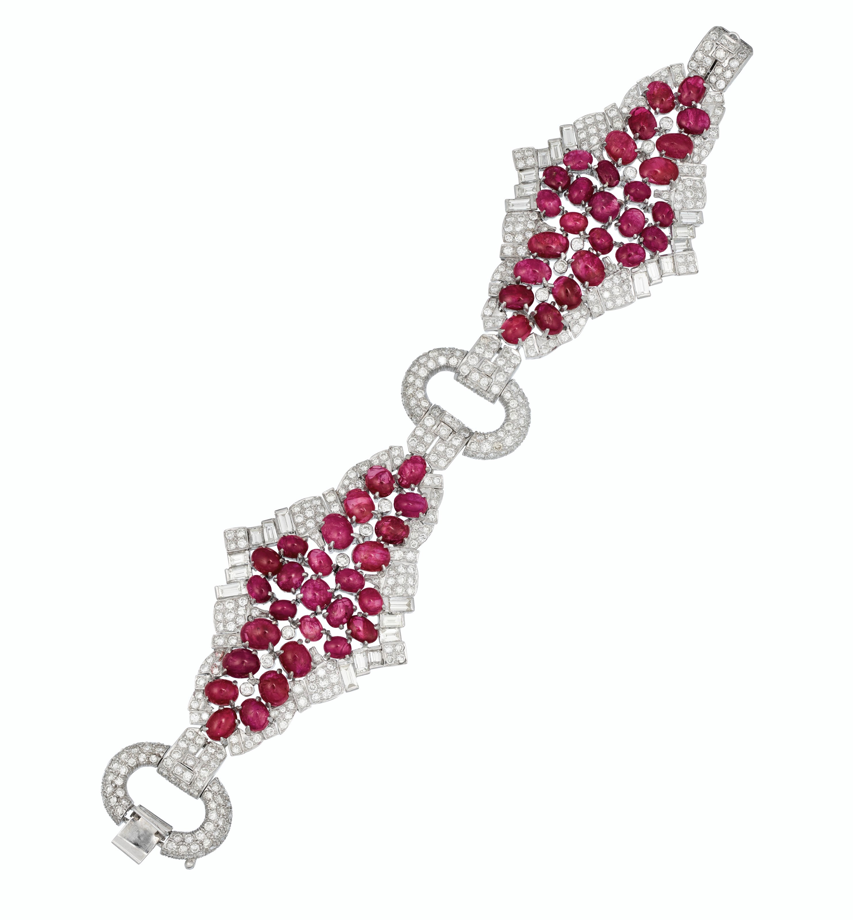 RUBY AND DIAMOND BRACELET