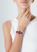 RUBY AND DIAMOND BRACELET
