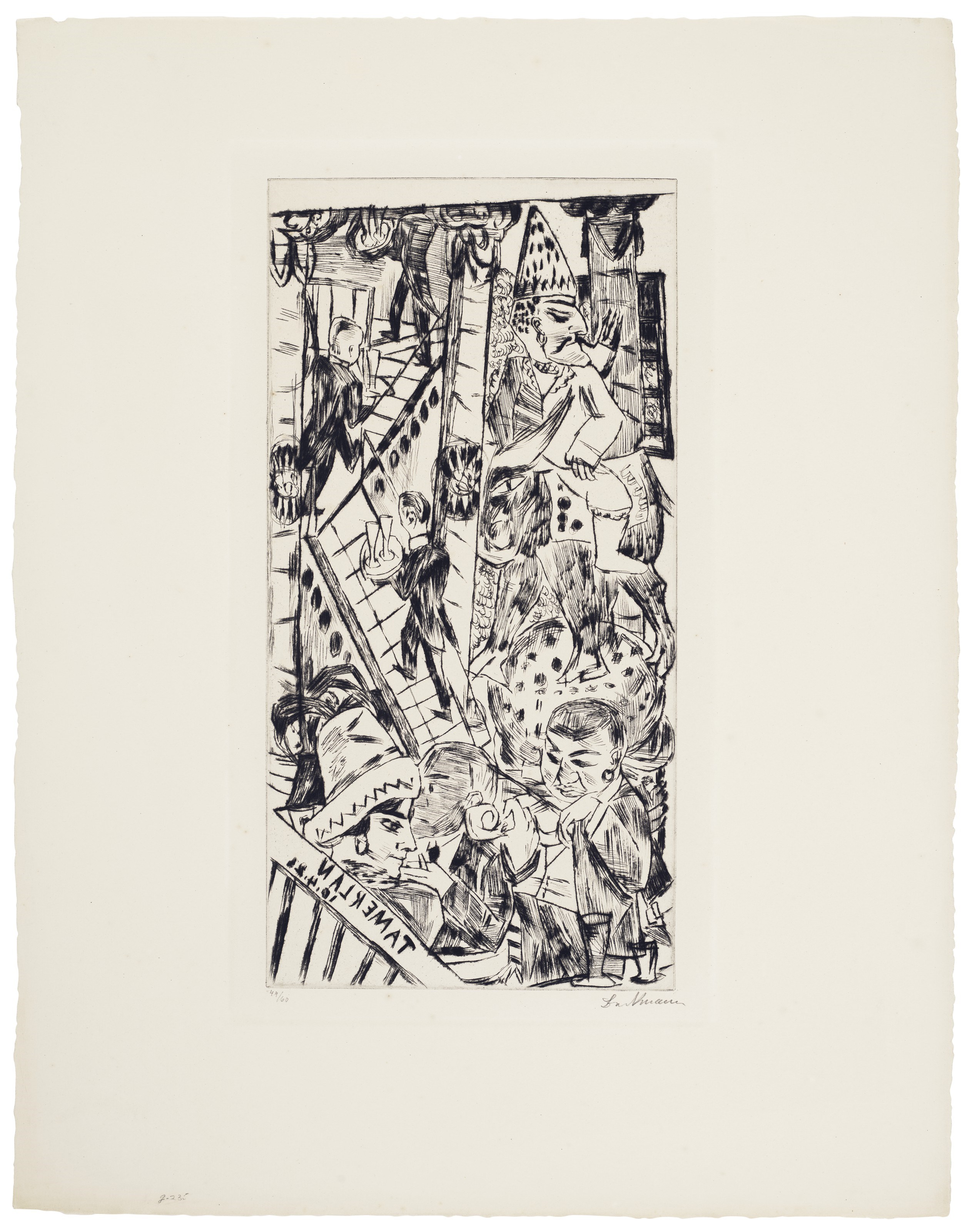 MAX BECKMANN (1884-1950)
