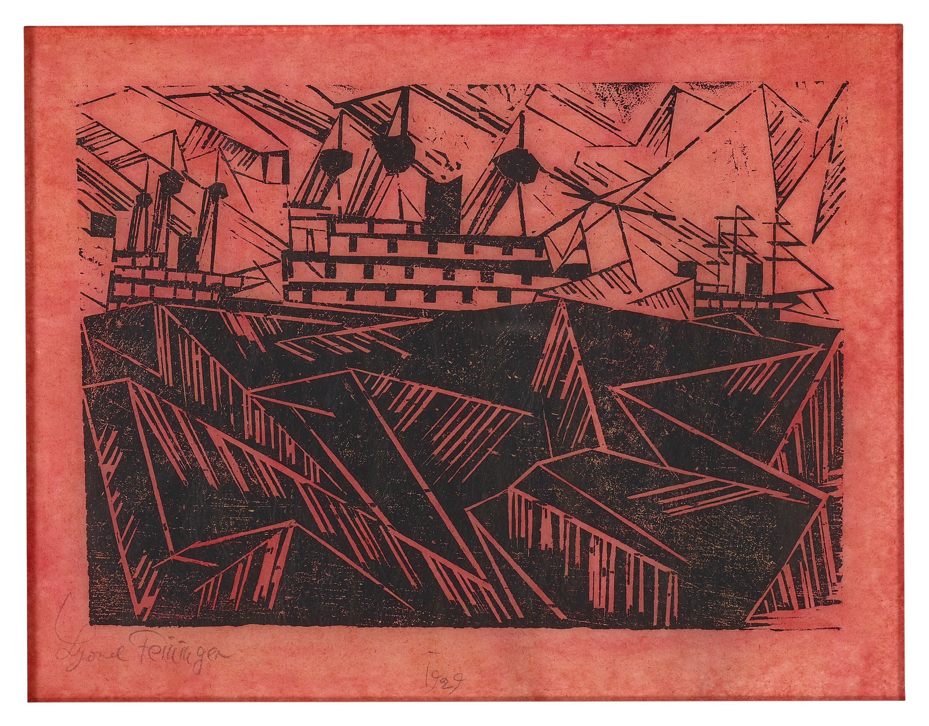 LYONEL FEININGER (1871-1956)