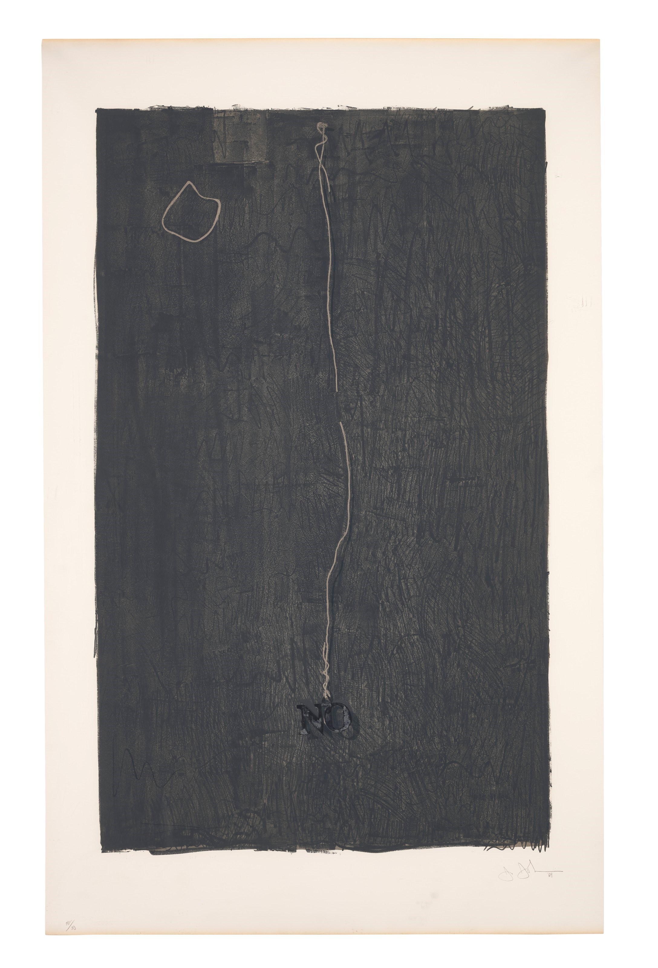 JASPER JOHNS (B. 1930)