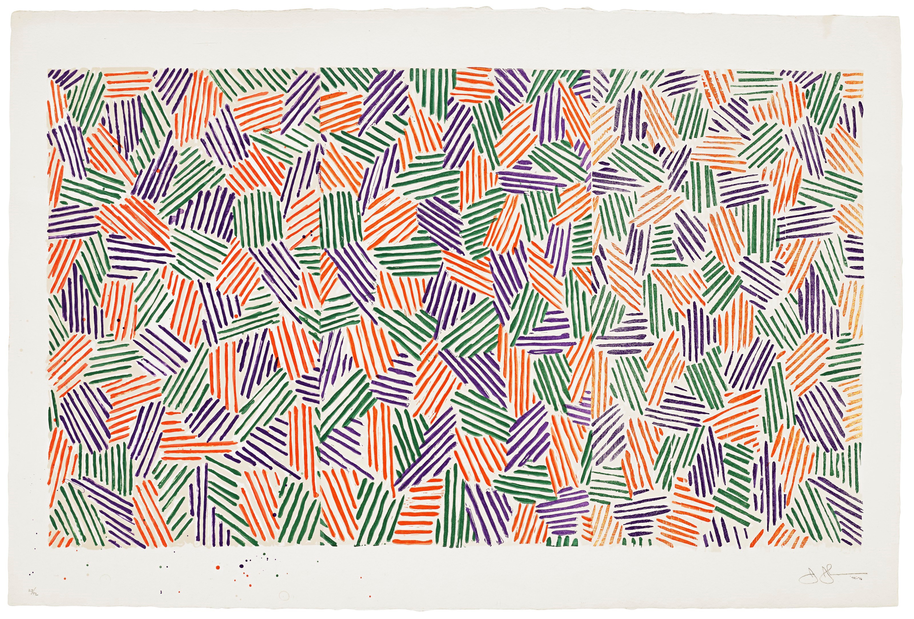 JASPER JOHNS (B. 1930)