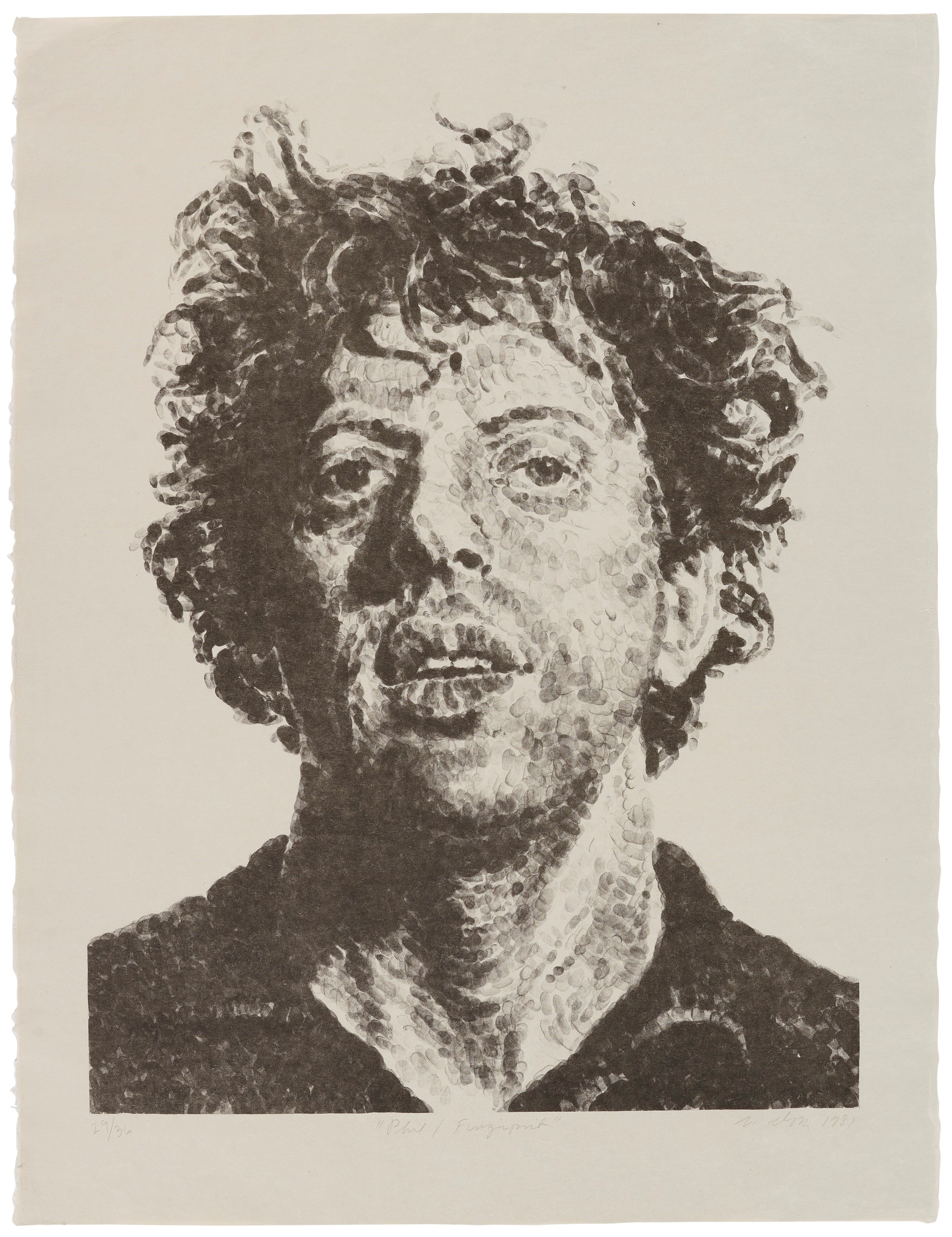 CHUCK CLOSE (1940-2021)