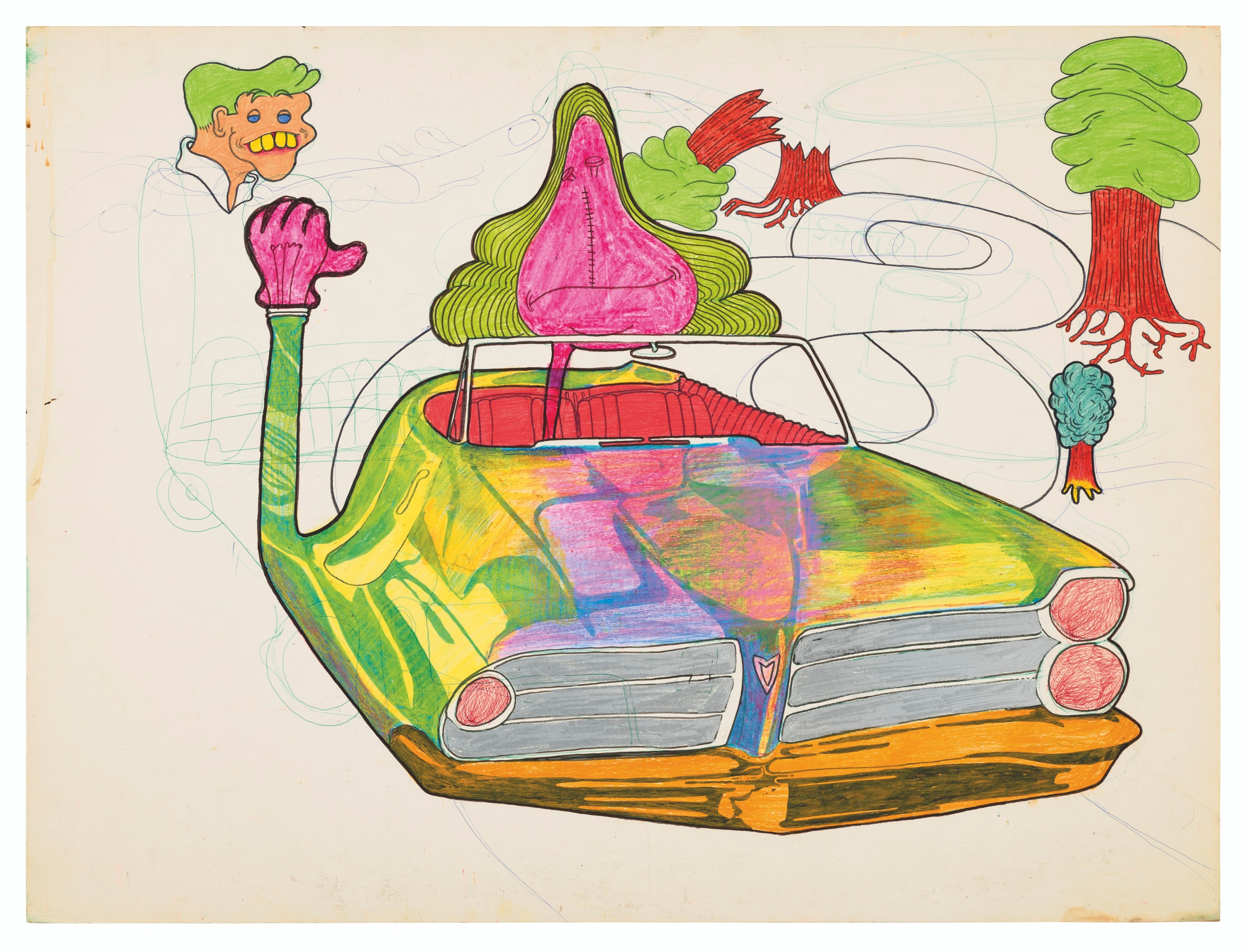PETER SAUL (B. 1934)