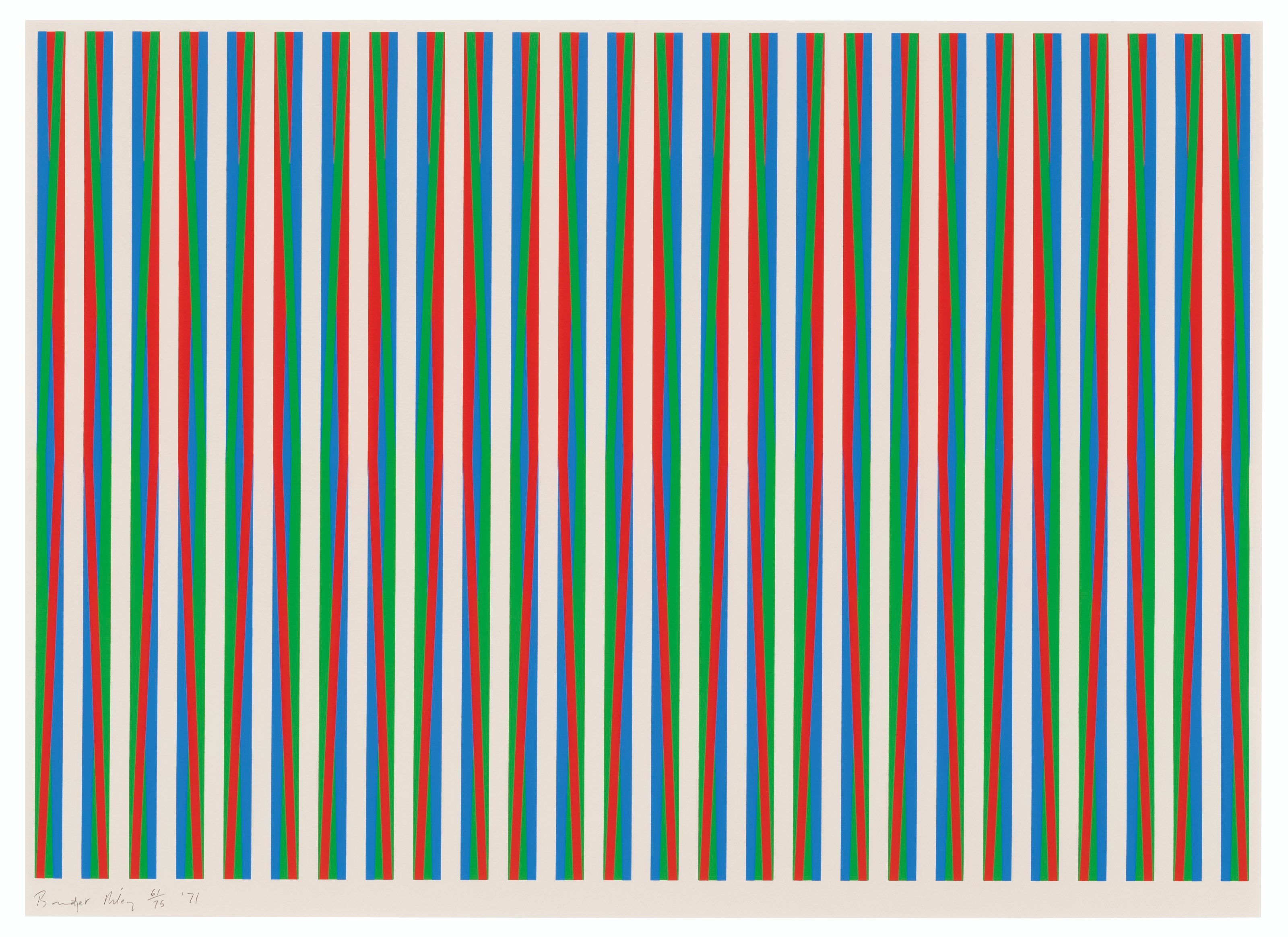 BRIDGET RILEY (B. 1931)