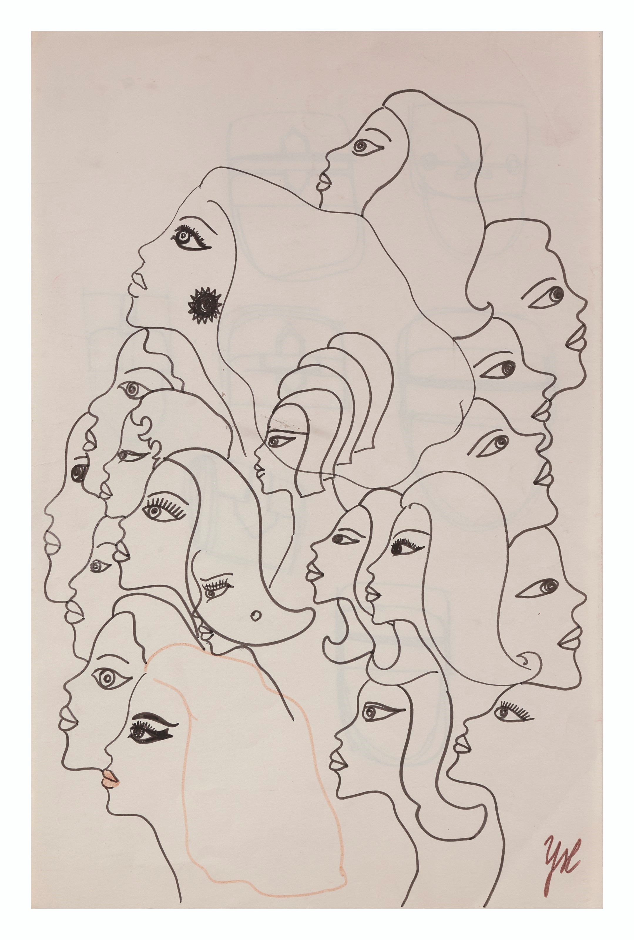 YVES SAINT LAURENT (1936-2008)