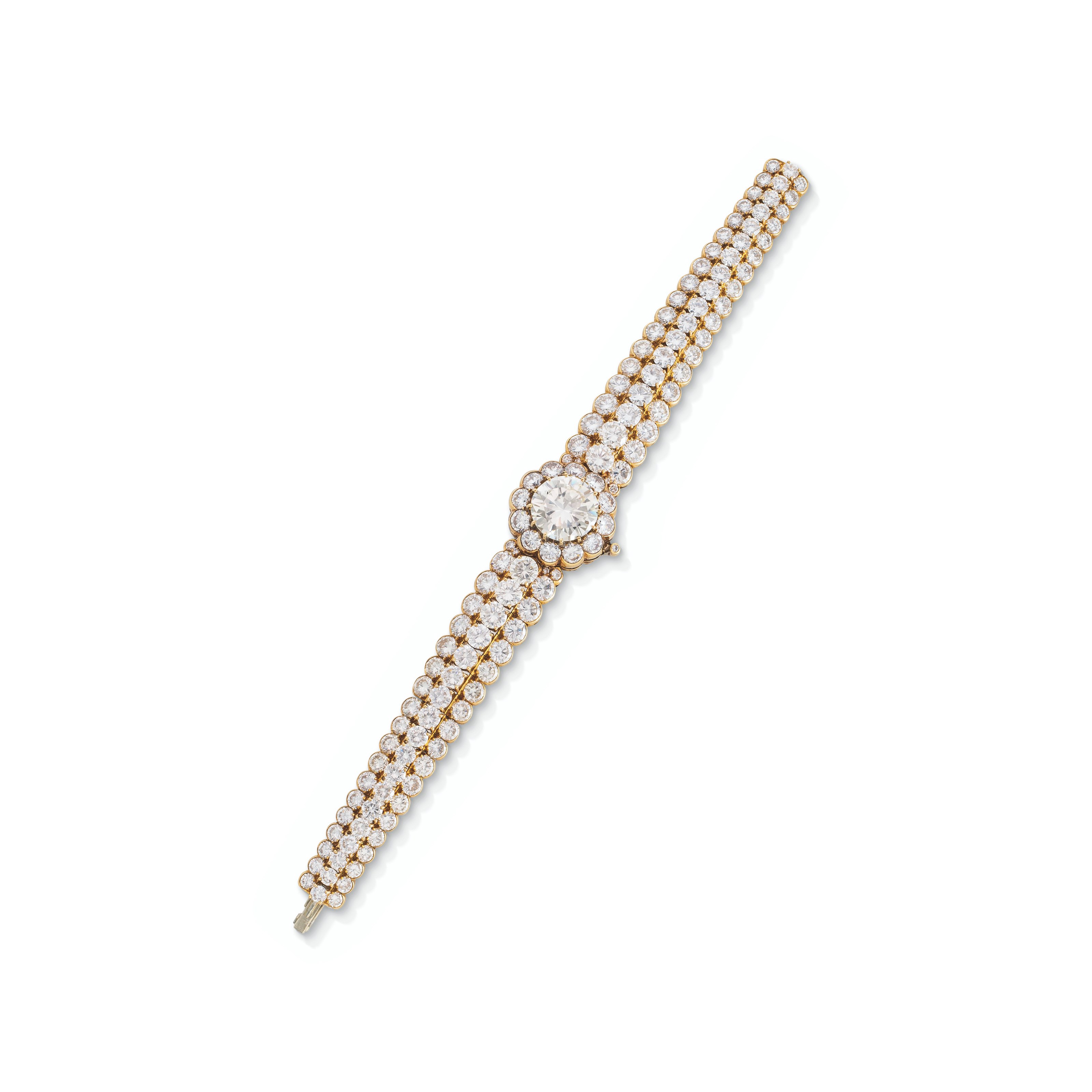 GRAFF DIAMOND BRACELET-WATCH