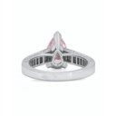 BOUCHERON COLOURED DIAMOND AND DIAMOND RING