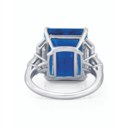 SAPPHIRE AND DIAMOND RING