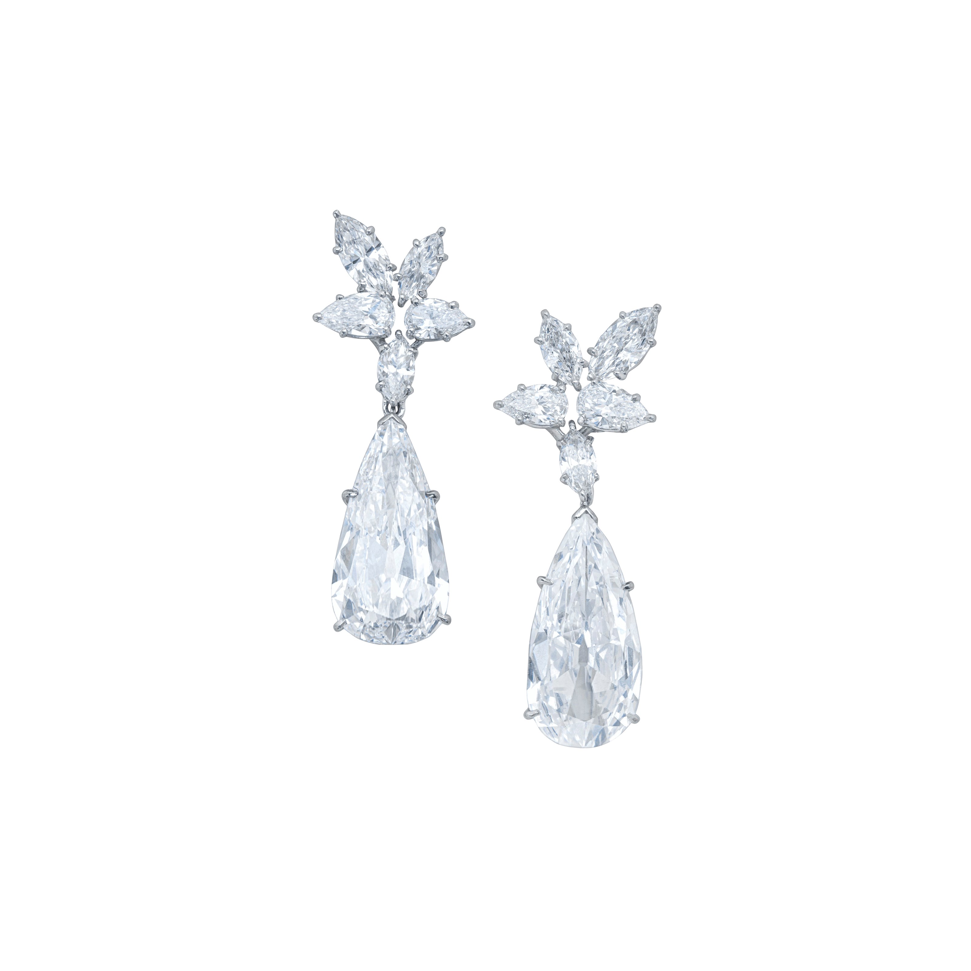 HARRY WINSTON DIAMOND EARRINGS