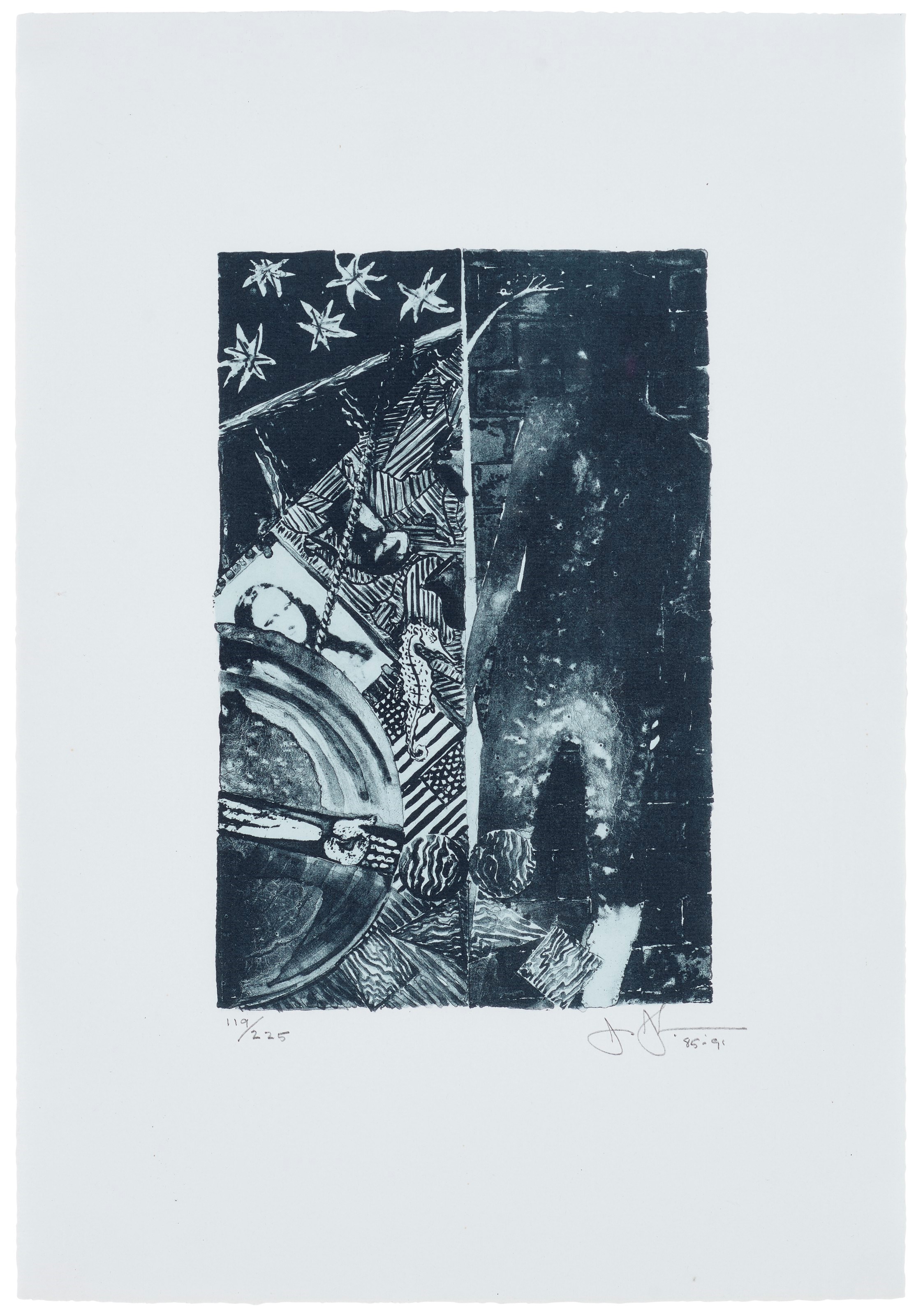 JASPER JOHNS (B. 1930)