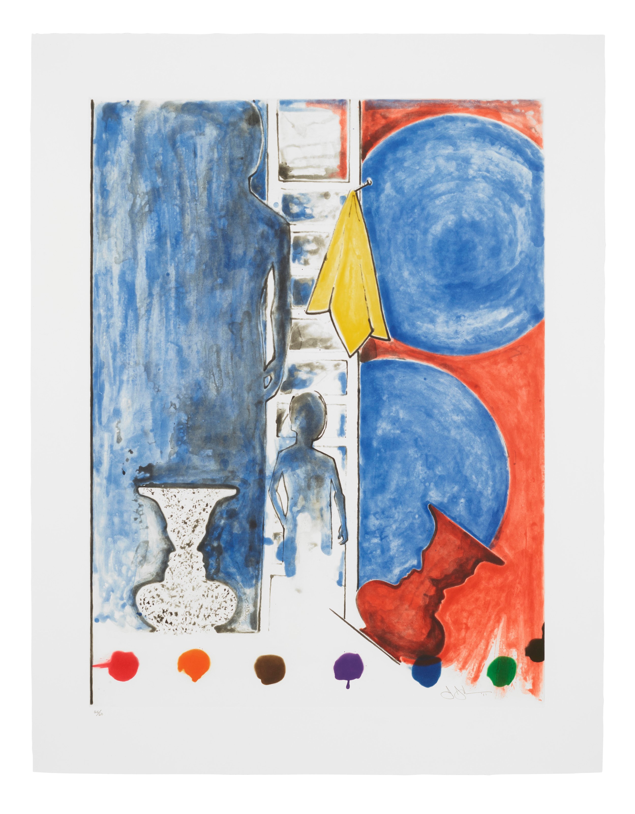 JASPER JOHNS (B. 1930)