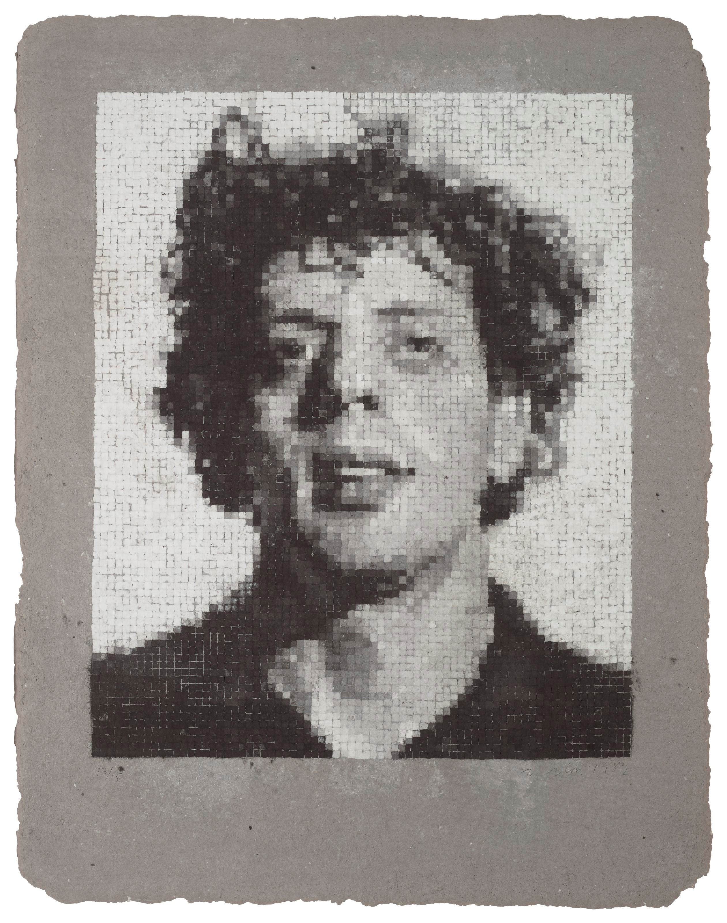 CHUCK CLOSE (1940-2021)