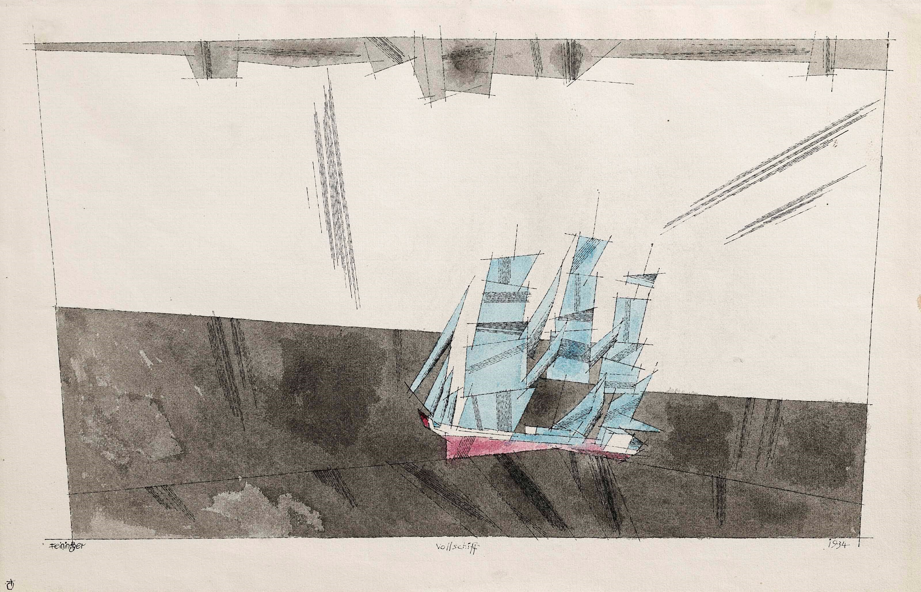 LYONEL FEININGER (1871-1956)